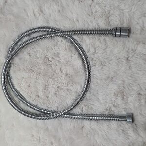 Grohe Chrome Rotaflex 59" Metal Hand Shower Hose with 1/2 Inch Connection 28 417